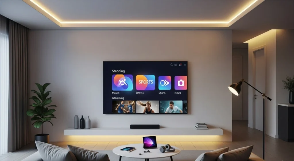 Best IPTV services in the UK 2025 introduction with Smart TV setup