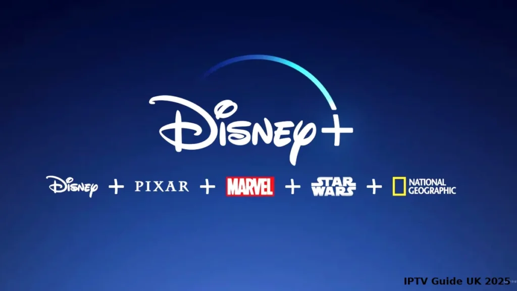 Disney Plus streaming service in the UK with movies, series, and sports bundles
