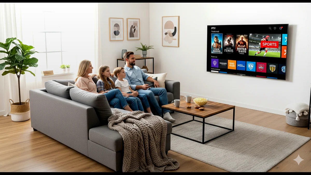 IPTV UK streaming on Smart TV 2025